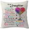 TEMU To My Sister Pillowcase Gift, Funny Sisters Pillow Cover For Women Birthday Christmas Graduation Wedding Sister Gift From Sister Brother Reminder Cushion Cover Home Decoration
