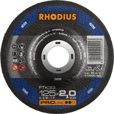 FTK33, 25 Stück, 115 x 3,0 mm, Trennscheibe - Rhodius Image