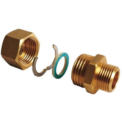 Flamco Verschraubungsset, flachdichtend für Wellrohr DN 20, 3/4" Innengewinde Image