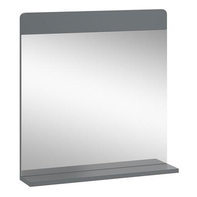 Badezimmerspiegel Izan, Grau, 60 x 62 cm Vicco Image