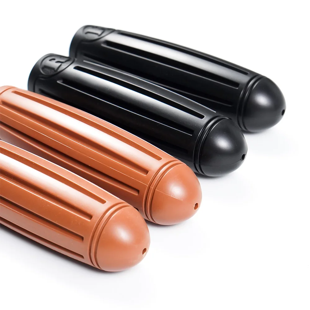 Gebogene Retro-Fahrrad-Lenkermanschetten, japanische Vintage-Griffe, altes Fahrradzubehör, braun, schwarz