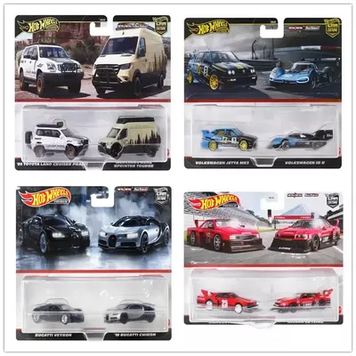 Hot Wheels Sammeln Sie Spielzeugautos Mclaren Ford Mazda GTR LANCIA RALLY LAND CRUISER Einfaches Modell Hotwheels Boy Geschenk Druckguss