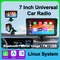 7-Zoll-IPS-Bildschirm, kabellos, CarPlay, Android, Auto-Multimedia-Player mit Bluetooth, Mirror Link, Dash, Windschutzscheibenmontage, einfache Installation