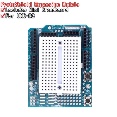 Uno proto schild prototyp expansion board mit SYB-170 mini bread board basierend auf arduino r3 Image