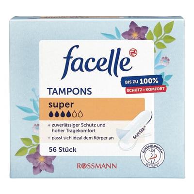 facelle 56er-Pack Tampons »Super«, 1.5 cm
