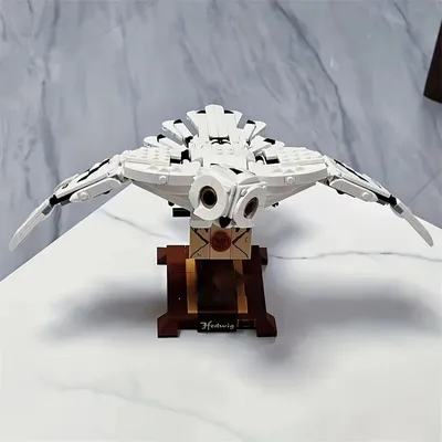 Magic Movie Hedwiged Owl Phoenix Fawkesed Divine Beast Building Blocks Animal Model Assembled Toy