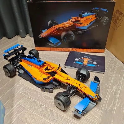 1432PCS F1 1:8 Technical Formula City Speed Racing Car Building Blocks Bricks Famous Sport Vehicle
