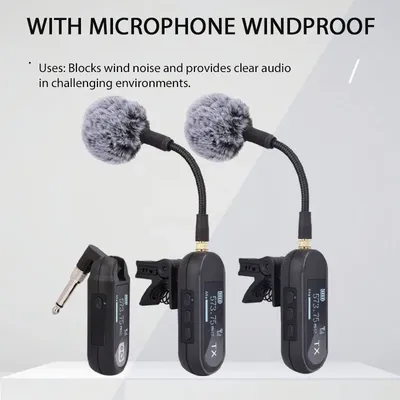 Saxphone wireless charging microphone, instrument specific microphone, two hours of charging for