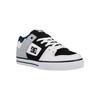 Sneaker DC SHOES "Pure", Gr. 7,5(40), new teal, weiß, 55.4% Leder, 44.6% Synthetikmaterial, Schuhe Skaterschuh Sneaker low