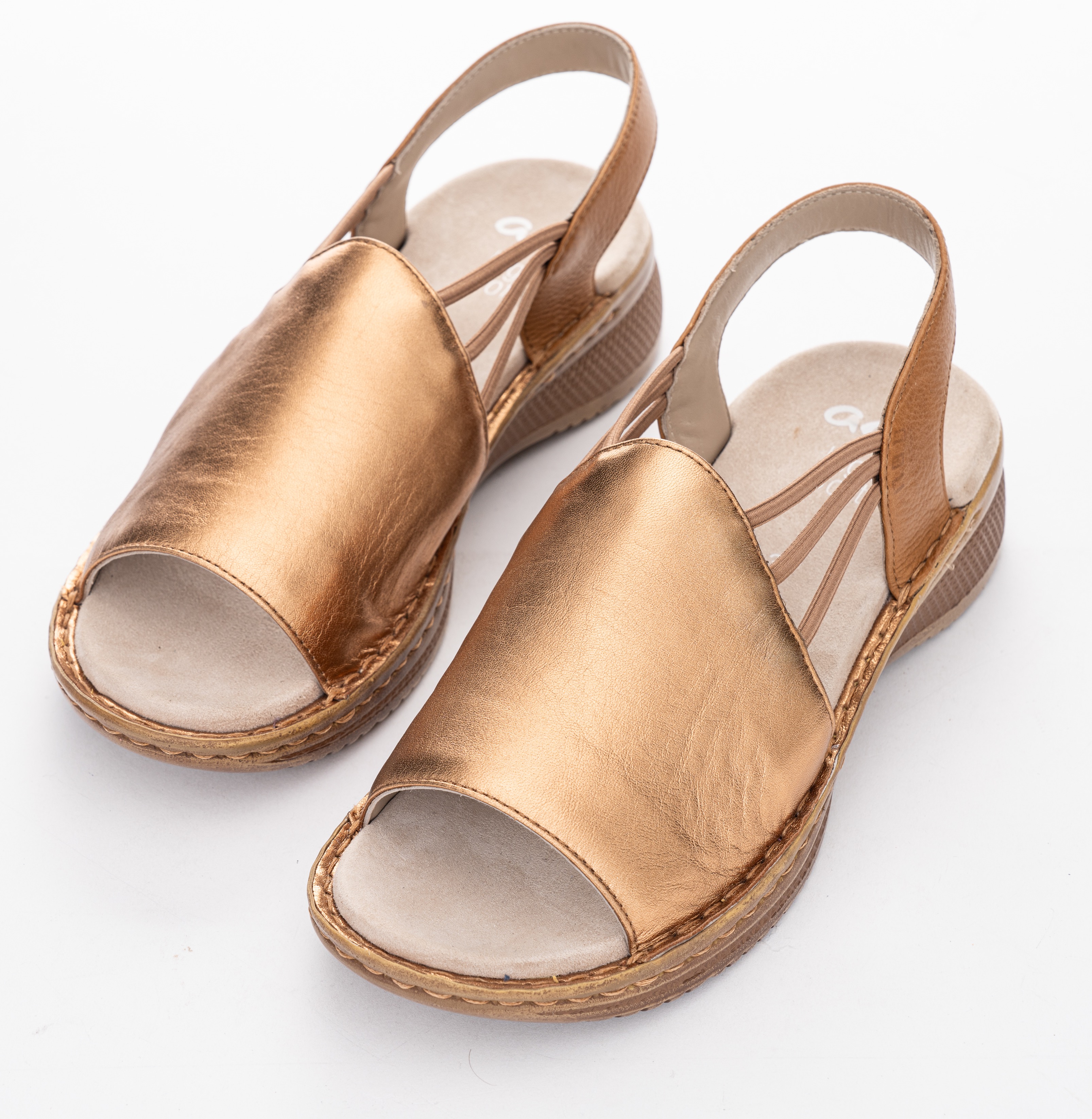 Riemchensandale ARA "HAWAII", Damen, Gr. 37, braun, Glattleder, Schuhe Riemchensandale, Sandalette, Festtagsschuh in Bequemweite G (= weit)