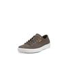 Sneaker ECCO "ECCO Soft 7M", Herren, Gr. 47, grau (dunkelgrau), Nubukleder, sportlich, Schuhe, Freizeitschuh, Halbschuh, Schnürschuh mit Ecco Markenlabel