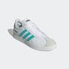Sneaker ADIDAS PERFORMANCE "MERCEDES - AMG PETRONAS FORMULA ONE TEAM VL COURT SCHUH", Gr. 42,5, cloud weiß, semi mint rush, core schwarz, Synthetik, Leder, sportlich, Schuhe, Mercedes AMG Motorsport