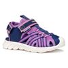 Sandale GEOX "J SANDAL AIRADYUM GI", Kinder, Gr. 32, lila (lila, navy), Textil, Synthetik, sportlich, Schuhe, Wasserschuh, Badesandale für Spaß am Wasser