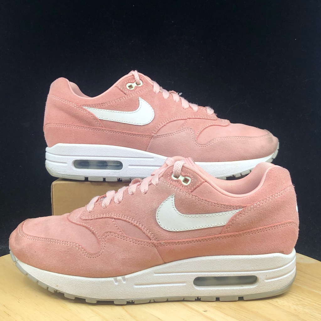 Nike Shoes | Wmns Nike Air Max 1 Nike Id Women's Running Shoes, 943757 900 Size 8 Pink | Color: Pink/White | Size: 8