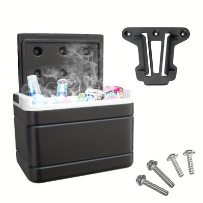 TEMU Golf Cart Cooler, Insulated Golf Cart Cooler With Mounting Bracket For Tempo And Oem 102588101 103886801, Lightweight & Portable,