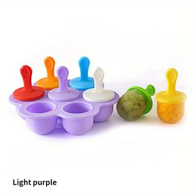 TEMU 1pc Silicone Ice Cream Pop Maker, Diy Mold, Ball Maker, Home Kitchen Accessory Tool For Baby & Family Image