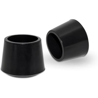Ersandy - Packung mit 4 runden, rutschfesten Stuhlbeinkappen aus synthetischem Gummi, 30 mm, 3,0 cm Image