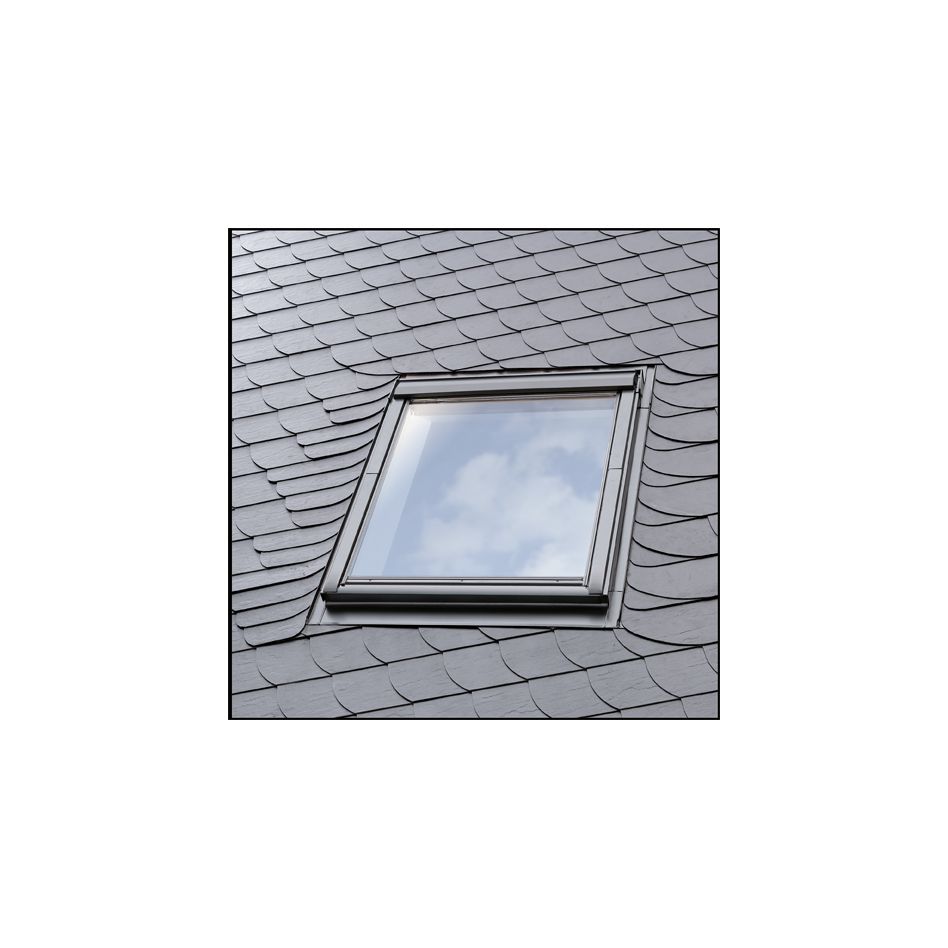 VELUX Eindeckrahmen ES 1000 Schiefer Stehfalz, 113X124 cm (Y85) Image