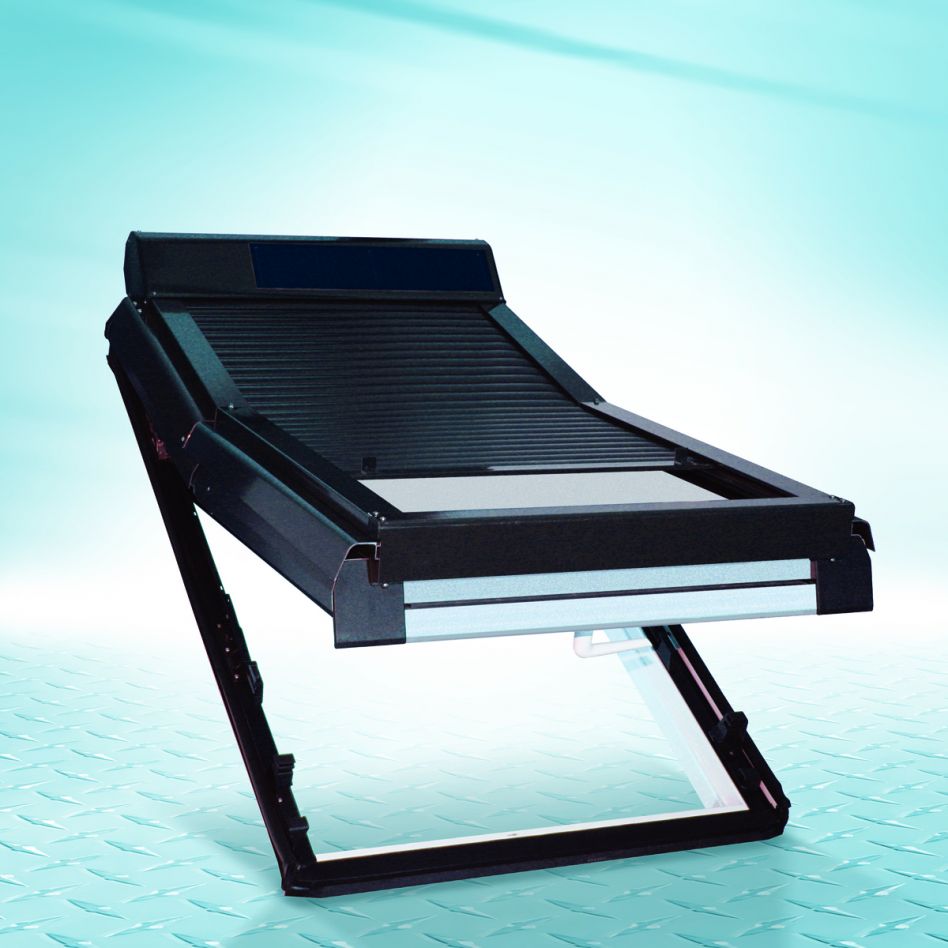 Baier Aktions Kurbelrollladen für alle Roto-Dachfenster, 134x140 cm (13/14), 315 Image