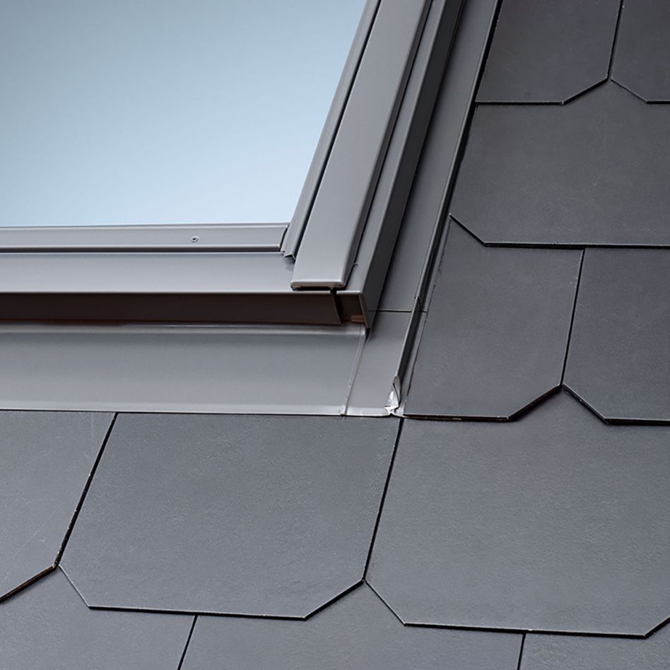 VELUX Eindeckrahmen EDS 1000 Schiefer Stehfalz, 134x160 cm (UK10) Image