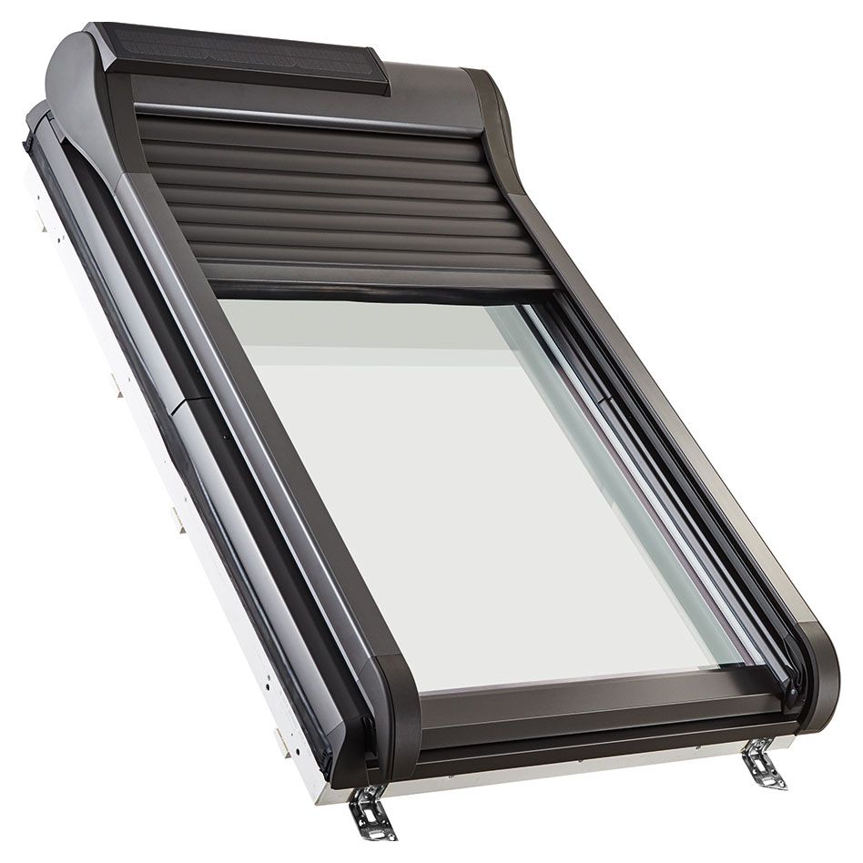 Roto Außenrollladen Designo ZRO S R7SR Solar Funk, 109,2x120 cm (10/12) Image