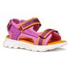 Sandale GEOX "J SANDAL AIRADYUM GI", Kinder, Gr. 31, pink (pink, orange), Textil, Synthetik, sportlich, Schuhe, Trekking Sandale, Klettschuh mit wasserfreundlicher Ausstattung