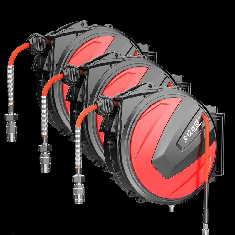 1988 Air Drum Automatic Telescopic Recovery Winder Air Pump Pu Yarn Clamping Car Wash And Beauty 6.5X10X10 tube+dust gun