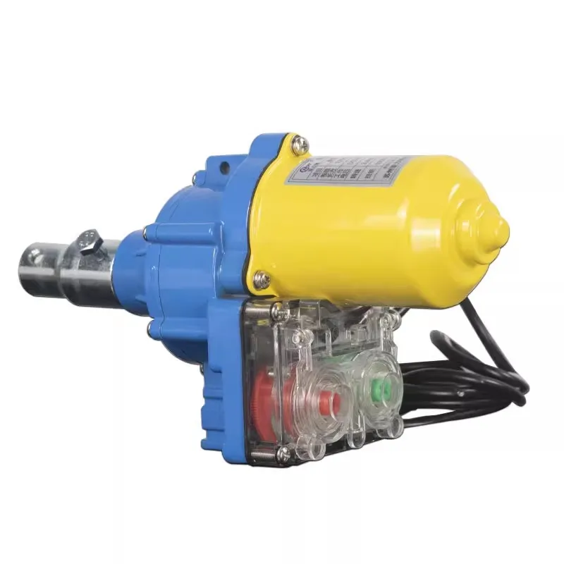 24V 100W Elektrische Film Roll Maschine Elektrische Film Roller Gewächshaus Roll Up Motor Film Wicklung Maschine Elektrische Film Wickler Image