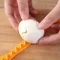 2PCS Phantasie Gekochte Eier Cutter Nette Eierschale Form, Der Gekochte Eier Bento Cut Blume Küche Kochen Gadgets Werkzeuge