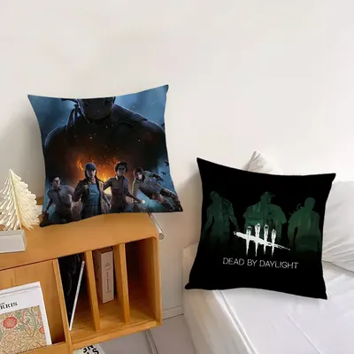 Spiel-Kissenbezug, Sofa, dekorativ, Zuhause, D-Dead von D-Daylights, Kopfteil, Schlafzimmer, Rückenlehnenkissen, quadratisches Kissen, Nickerchenzeit Image