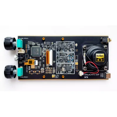 Neuer Malachit SDR DSP Radioempfänger V5 mit Option 1.10d Firmware Radio Short Wave Image