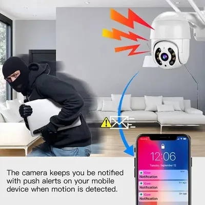 4MP 2K IP Kamera Speed Dome Auto Tracking PTZ Kamera Smart Home Outdoor Wireless WIFI Kamera Überwachung Monitor PIX-LINK A8-20