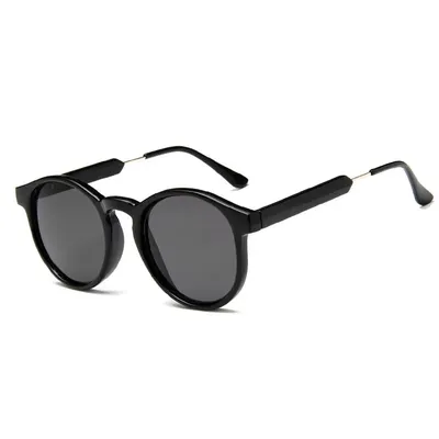Retro Round Sunglasses for Women Mens Oval Sun Glasses Girls UV400 Fashion Eyewears Travelling Shopping Eyeglasses 2025 New