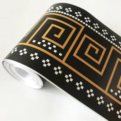3D-Tapetenbordüren, PVC, selbstklebend, wasserdicht, Wandaufkleber, Wohnzimmer, Badezimmer, Treten, Image