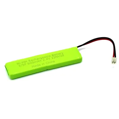 2PCS Ni-MH Square Battery 2.4V 600mAh for iDect X3i Cordless Phone GP0827 GPHP70-R00 DECT 500 B