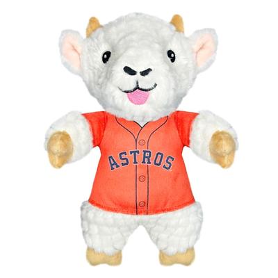 Pets First Houston Astros Goat Plush Dog & Cat Toy, Medium