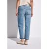 Comfort-fit-Jeans STREET ONE, Damen, Gr. 32, Länge 28, blau (light blau authentic wash), Jeans, 98% Baumwolle, 2% Elasthan, unifarben, casual, lang, Jeans, Middle Waist