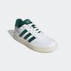 Sneaker ADIDAS SPORTSWEAR "BREAKNET 2.0", Gr. 44, cloud weiß, collegiate grün, silber grün, Synthetik, sportlich, Schuhe