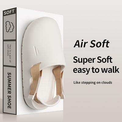 TEMU Slippers, Anti-slip Eva Soles, Suitable For Indoor And Outdoor Wear, Large Size Slip-on Shoes, Soft And Comfortable Slippers