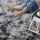 TEMU Large Soft And Fluffy Carpets For Living Room And Bedroom, 200x300cm Super Soft Fluffy Shaggy Mat With Thick Piles, Non-shedding Area Rugs For Bedrooms, Anti-slip (silvery Grey)