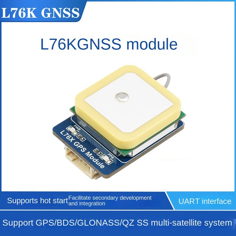 Waves hare L76k Gnss Modul unterstützt GPS/Glonass/BDS/QZSS Multi Satelliten system neu für Himbeer Pi/Jetson Nano/Arduino Image