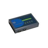 Moxa DE-302 2 Ports RS-232 device server 10/100M Ethernet 230.4kbps DB9 LCD IP Display DHCP 15KV surge protection for each signal