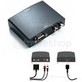 Trade Shop Traesio - Video Converter Convertitore Da Analogico Vga + Audio R/l a Hdmi Tv Monitor Pc