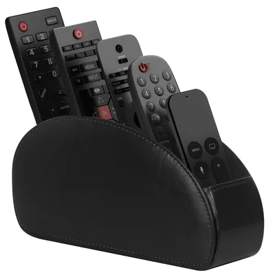 Remote Control Holder with 5 Compartments Remote Control Box for Desktop Storage Media Player Heater