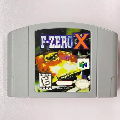 N64 game cartridge American version -X F-ZERO