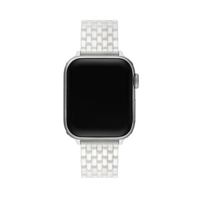 Tory Burch Eleanor Apple Watch White Ceramic Band, 36mm - 46mm - White