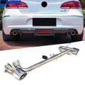 Scarico auto per VW CC Silenziatore Collettore Tubo di scappamento Sistema di scarico Ugello dal 2009 al 2018
