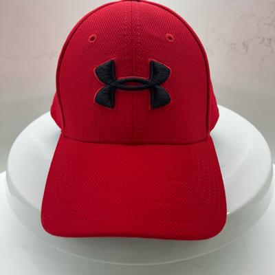 Under Armour Accessories | Under Armour Men's Blitzing 3.0 Cap In Red Fitted M/L | Color: Red | Size: Os