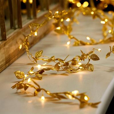 TEMU 1pc Ramadan 20led Artificial String Warm White Fairy Lights For Valentine's Day, Home Bedroom, Living Room, Walk-in Office, Wedding Theme Party Decoration, Smart Light (battery Not Included) Image