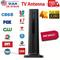 TEMU 4k 1080p Tv Antenna - Long Range 6000+ Miles, Indoor And Outdoor Use, Ultra Powerful Local Channel Tv Antenna Channels, Provides Signal Enhancement